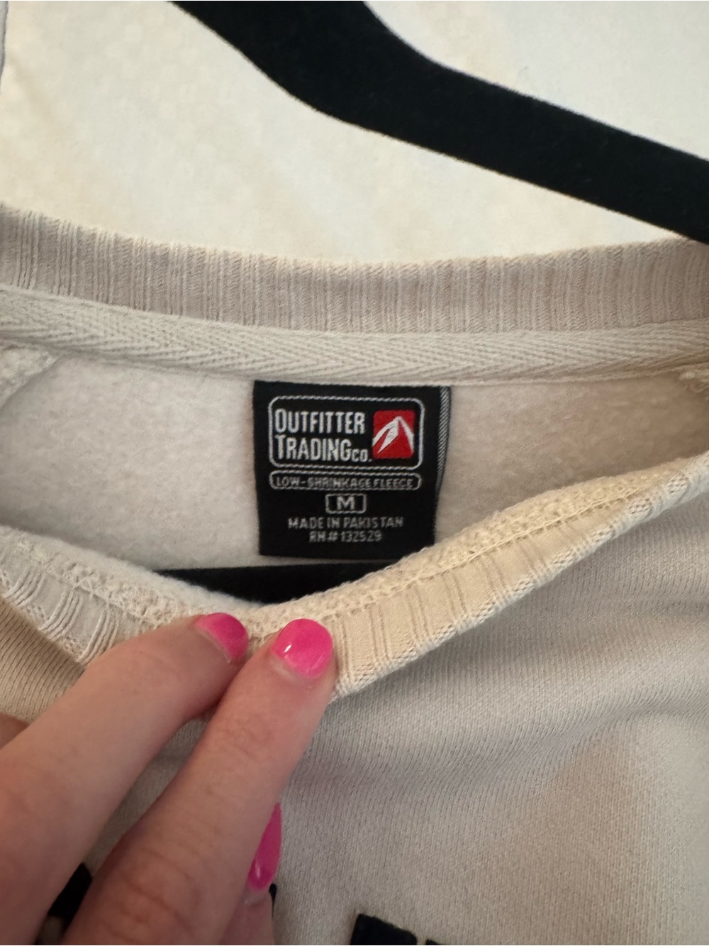 Jackson Hole womens Crewneck Sweatshirt - Beige - Picture 3 of 3